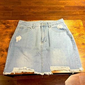 Shein Jean skirt